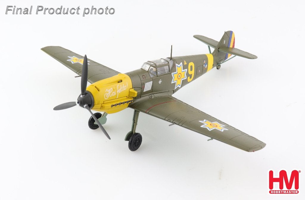 Messerschmitt Bf 109E Romanian Air Force Hobby Master HA8721, Verzenden, Nieuw, Military-Models VJ Mendelssohnstraße 29 info@military-models-vj.de