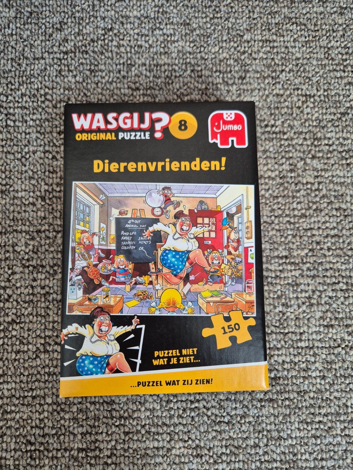 Wasgij puzzel, Ophalen of Verzenden, Minder dan 500 stukjes, Zo goed als nieuw, Legpuzzel