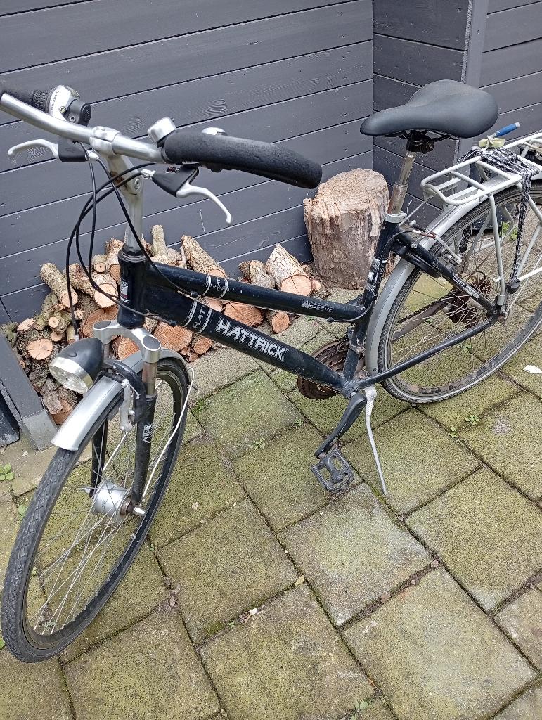 Damesfiets, Fietsen en Brommers, Fietsen | Dames | Damesfietsen, Gebruikt, Velgrem, Versnellingen, Ophalen