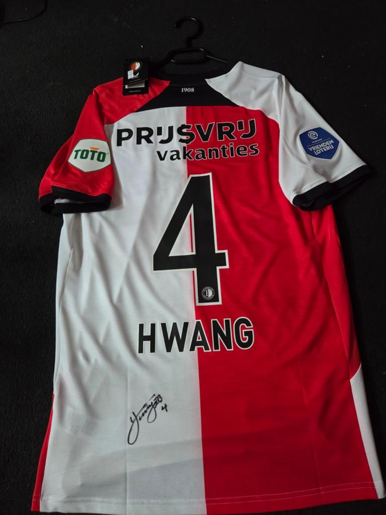 Feyenoord pro shirt hwang, Maat M, Ophalen of Verzenden, Nieuw, Shirt