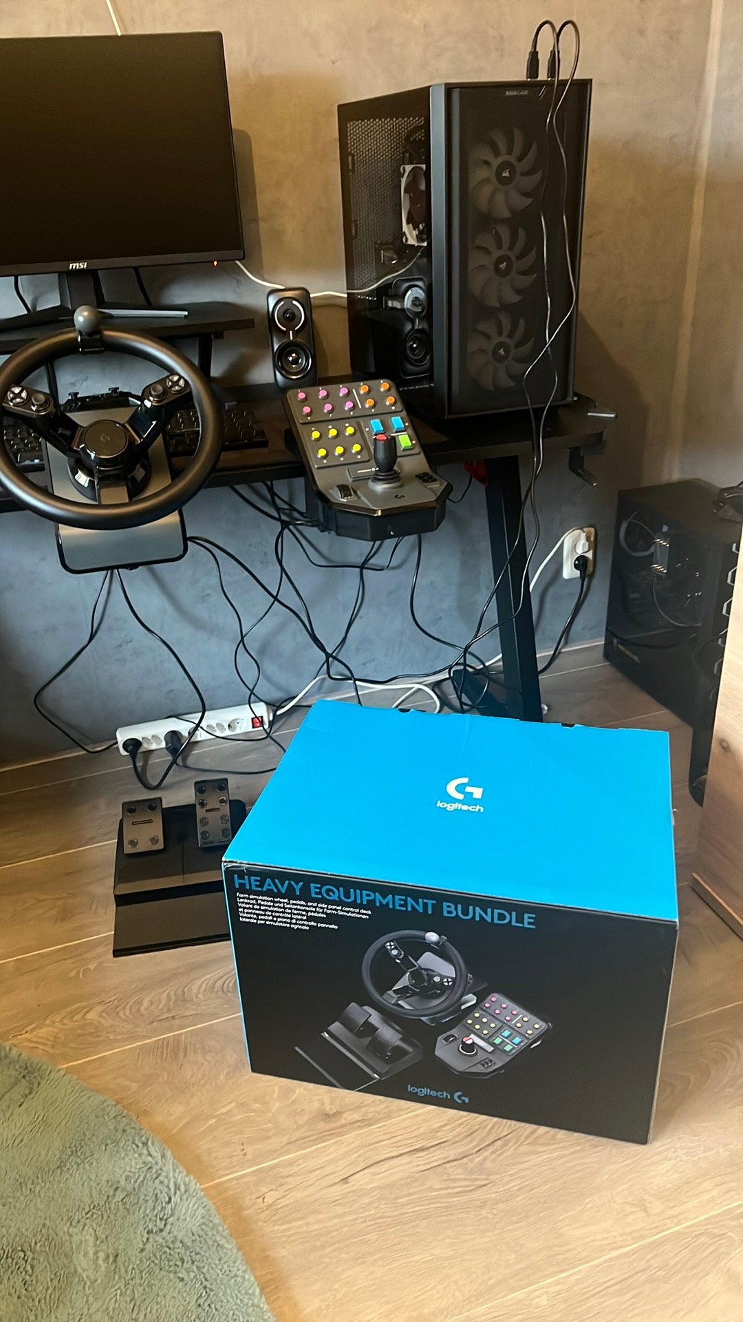 Logitech G Saitek - Farming Simulator Controller, Computers en Software, Joysticks, Ophalen, Zo goed als nieuw