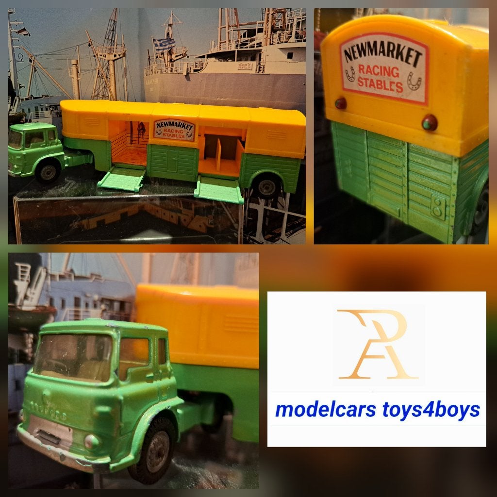 Corgi 1104 Bedford Horsebox Transporter 1/50, Verzenden, Zo goed als nieuw, Bus of Vrachtwagen, Corgi