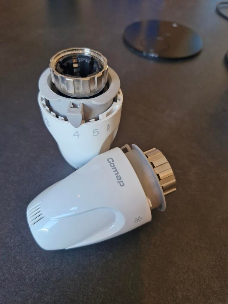 2x Comap thermostaatkop met ingebouwde voeler (nieuw), Ophalen of Verzenden, Nieuw
