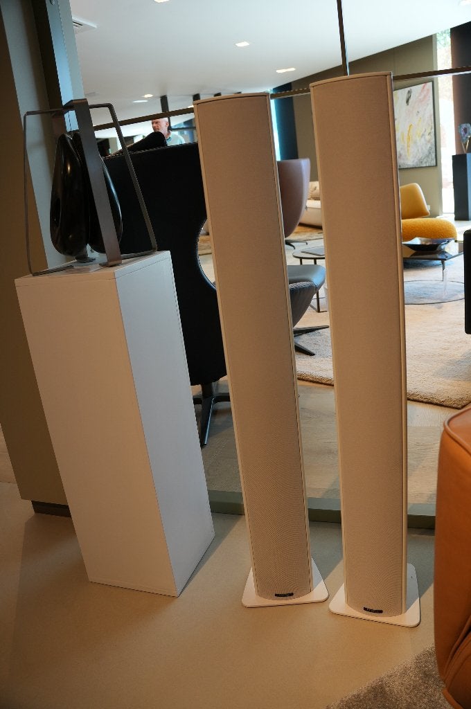 Piega Tmicro 60 amt speakers luidsprekers, wit, Audio, Tv en Foto, Overige merken, Vloerstaande luidspreker, 120 tot 150 watt