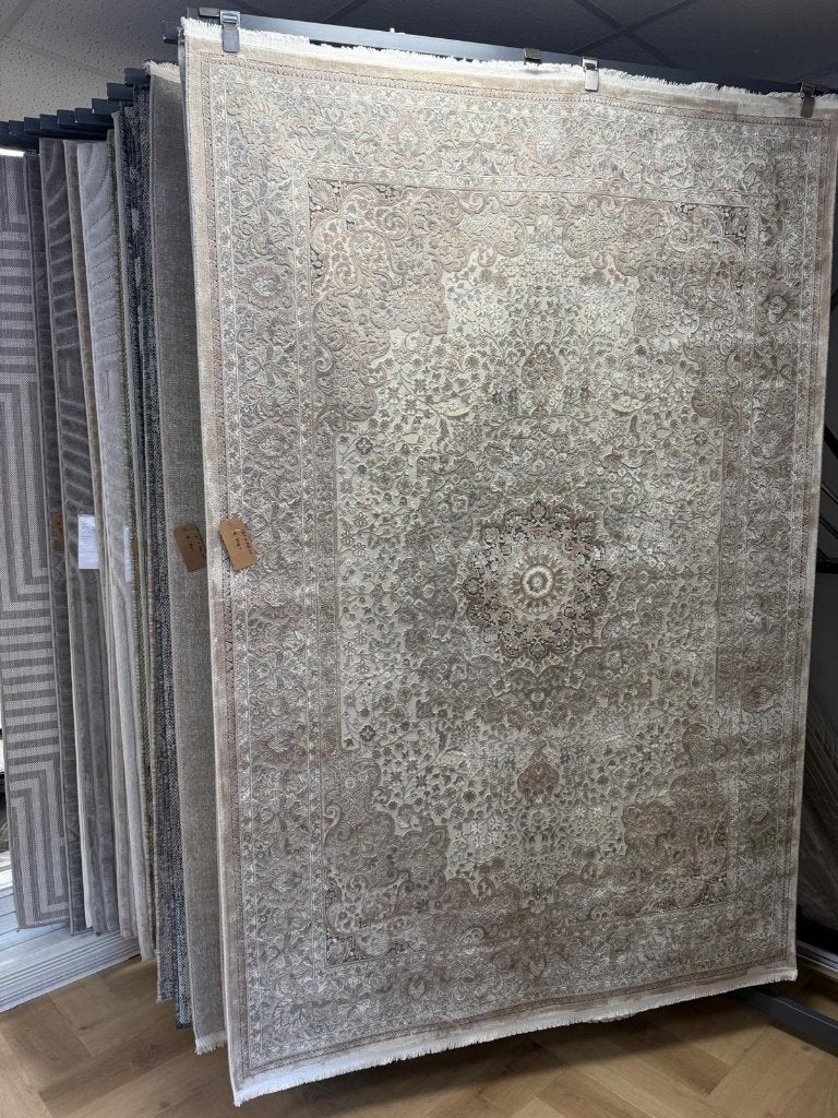 Vloerkleed 160x230cm, Ophalen, Blauw, 150 tot 200 cm, Rechthoekig