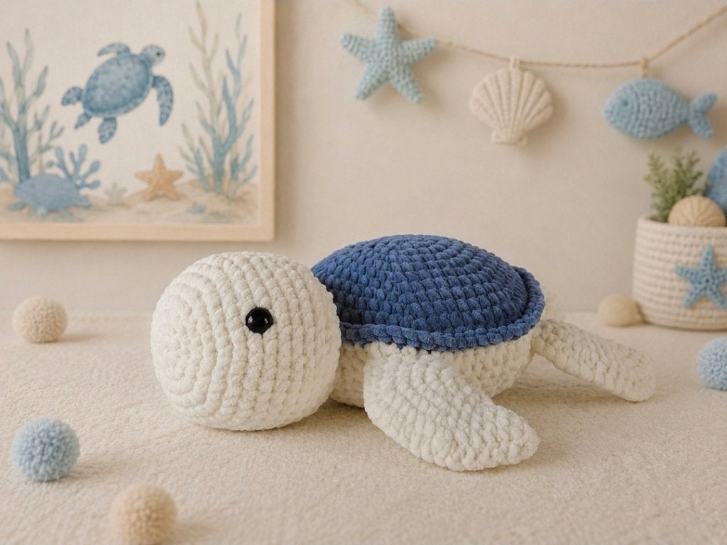 Kraamcadeau Schildpad gr, kinderkameraccessoires, babykamer