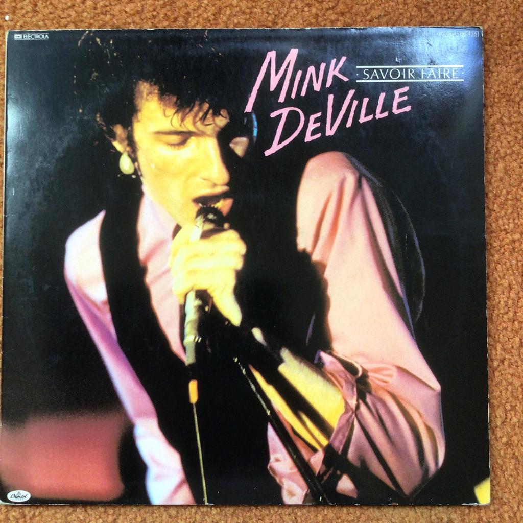 LP - Mink De Ville - Savoir Faire, Cd's en Dvd's, Vinyl | Pop, Ophalen of Verzenden