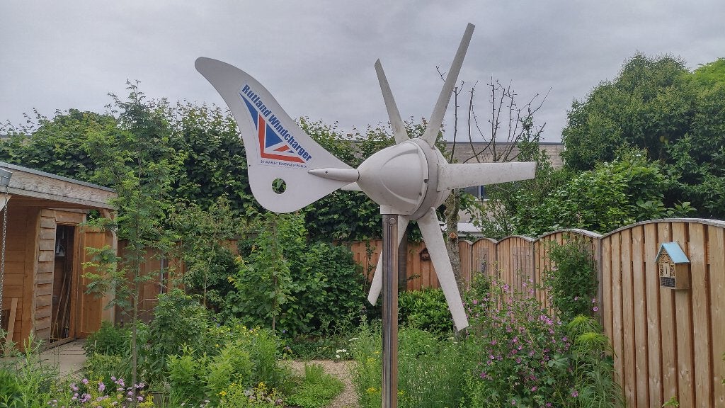 Rutland 914i windgenerator + Laadregelaar + RVS buismontage, Ophalen, Gebruikt, Overige typen