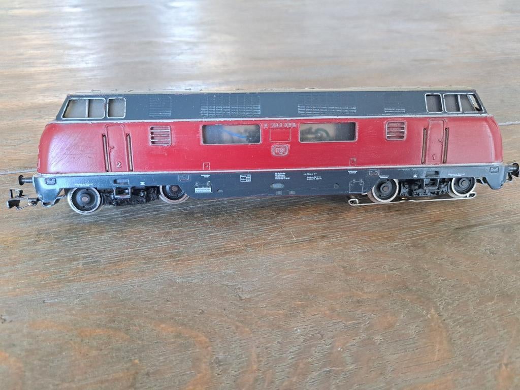 Marklin V200 60 diesellocomotief van de DB., Wisselstroom, Gebruikt, Locomotief, Ophalen of Verzenden