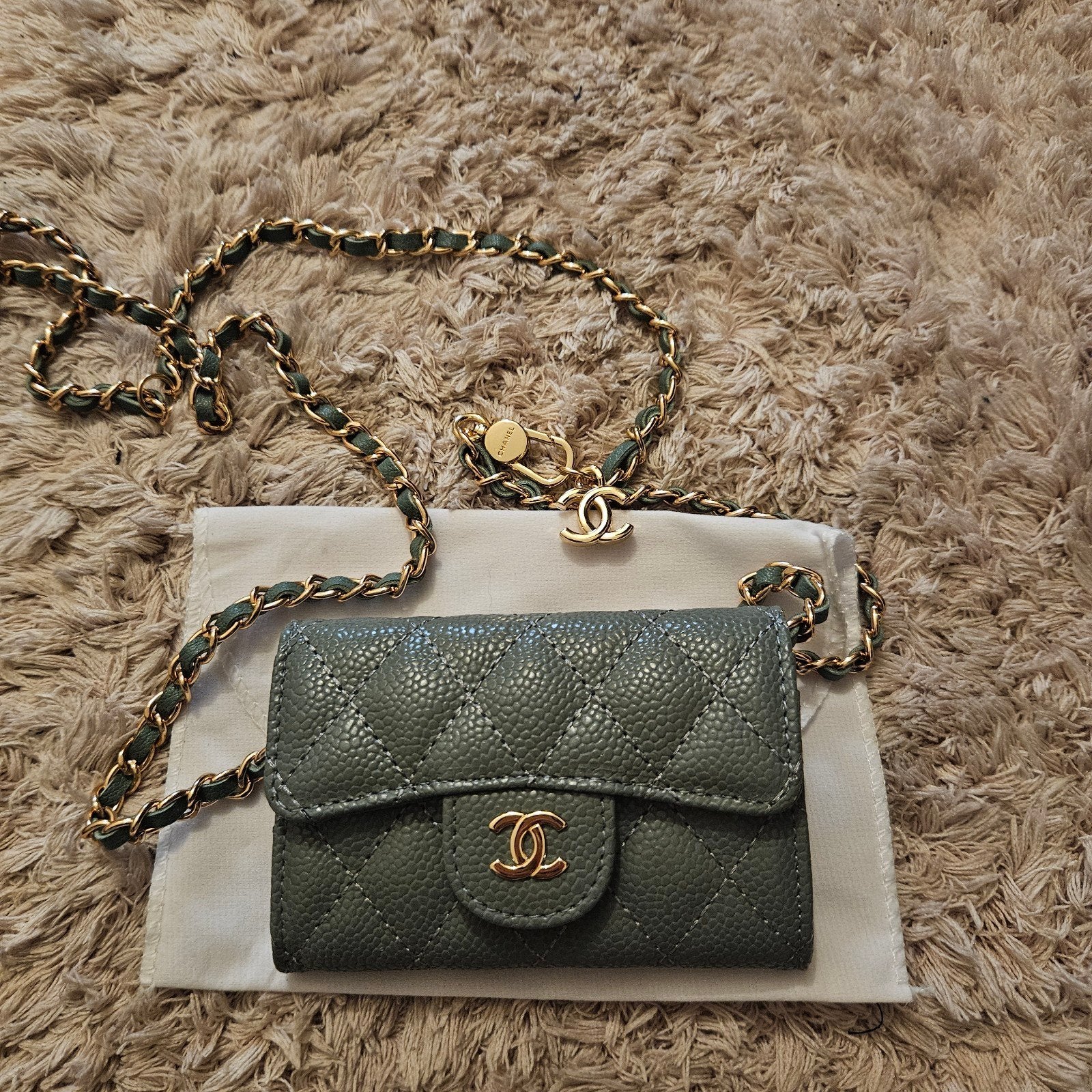 Mini chanel tas, Ophalen of Verzenden, Nieuw, Zwart, Schoudertasje