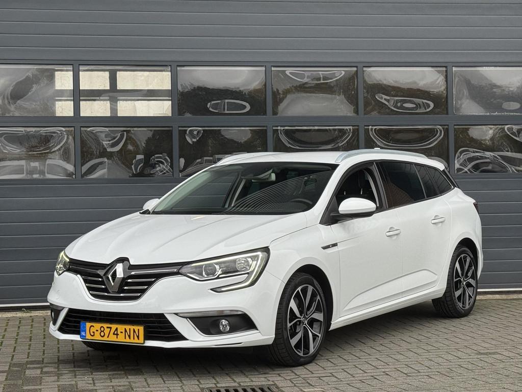 RENAULT MÉGANE ESTATE 1.3 TCE BOSE I AUTOMAAT I APPLE CARPL, Auto's, Renault, Gebruikt, 4 cilinders, Met garantie (alle), Leder en Stof