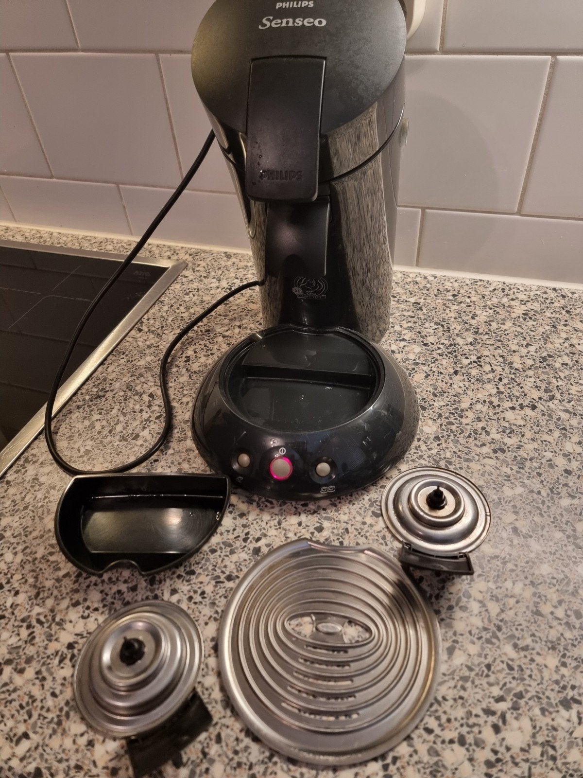 goed werkende  Philips Senseo Koffiezetapparaat - Zwart, Witgoed en Apparatuur, Koffiepads en cups, Gebruikt, Koffiemachine, Ophalen of Verzenden