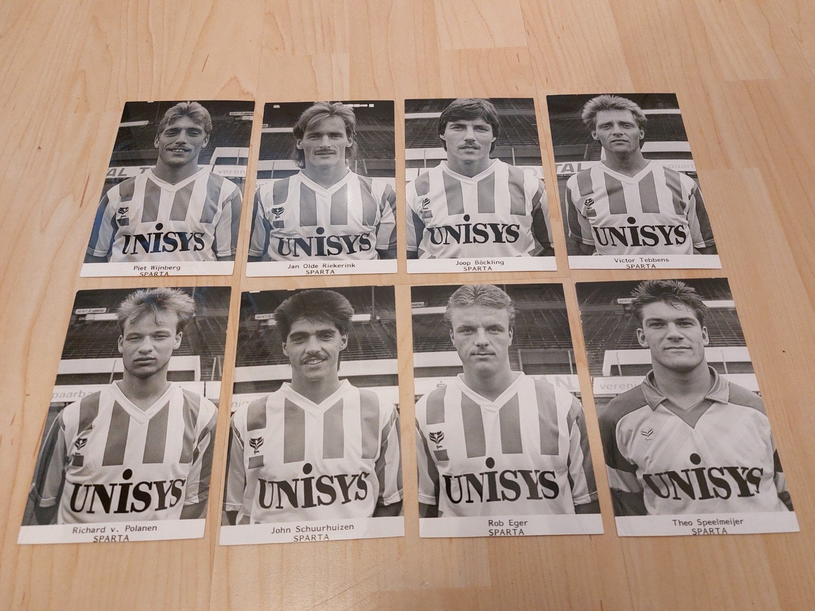 sparta Rotterdam spelerskaarten quick reclamekaart 1987 1988, Ophalen of Verzenden, Sparta, Spelerskaart
