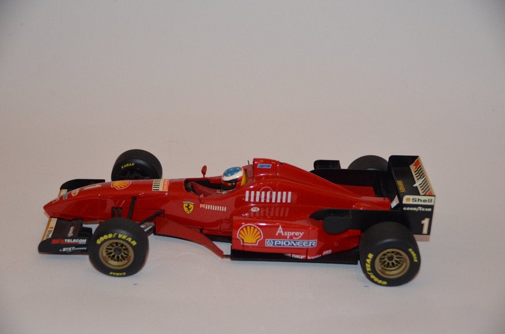 Ferrari F310 1996 #1 MSC 1/18, Ophalen of Verzenden, Zo goed als nieuw, Auto, Hot Wheels