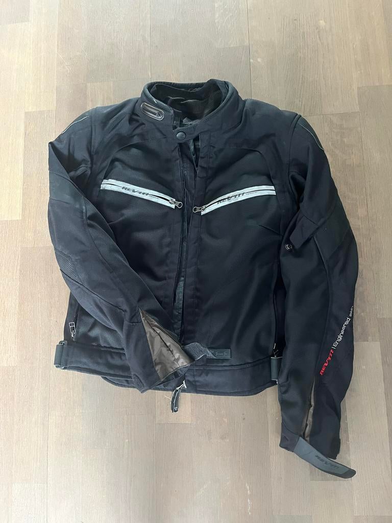Rev'it dames motorjas maat 36/38 met uitneembare binnenvoeri, Motoren, Kleding | Motorkleding, Jas | textiel, Dames, Tweedehands