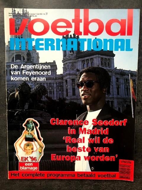 Voetbal International, 31e  jaargang, nr. 27, 1996, Ophalen, Gebruikt, Overige binnenlandse clubs, Boek of Tijdschrift