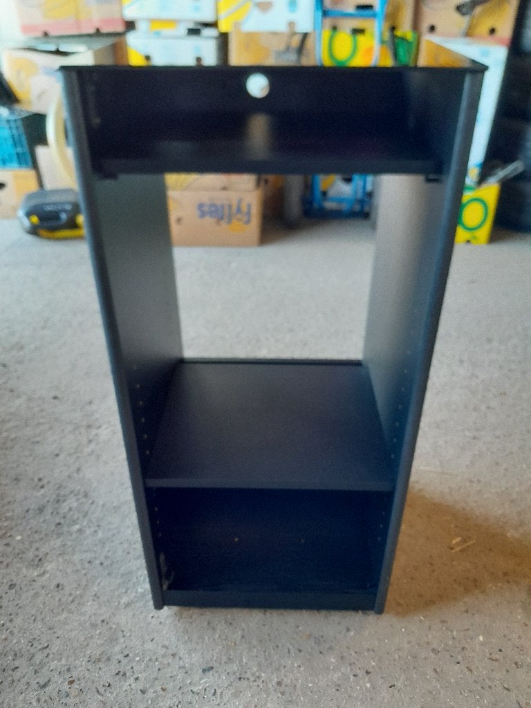 Kenwood Stereo Meubel met Glazen Bovenkant en Wieltjes, Ophalen, Zo goed als nieuw, Overige merken, Losse componenten