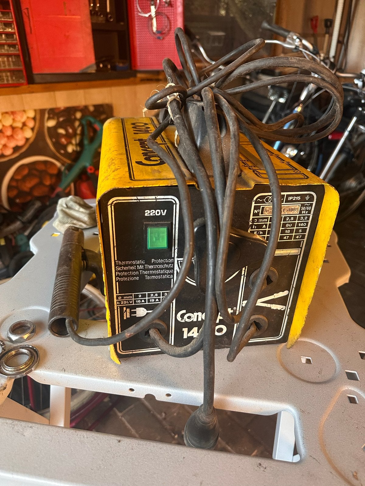 Lasapparaat Convent 1400 - Gebruikt maar functioneel, Ophalen, Gebruikt, Minder dan 150 ampère, Elektroden
