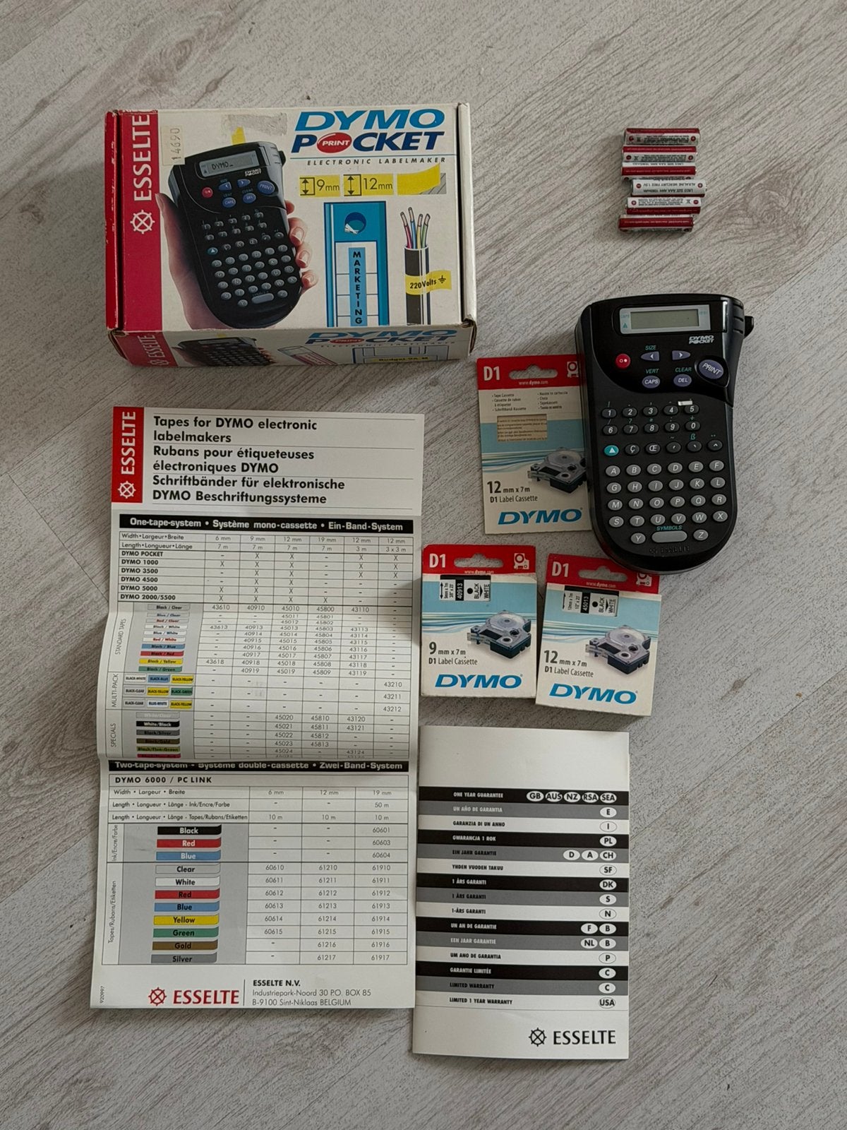 Dymo Pocket Labelprinter, Computers en Software, Labelprinters, Ophalen, Gebruikt, Etiket