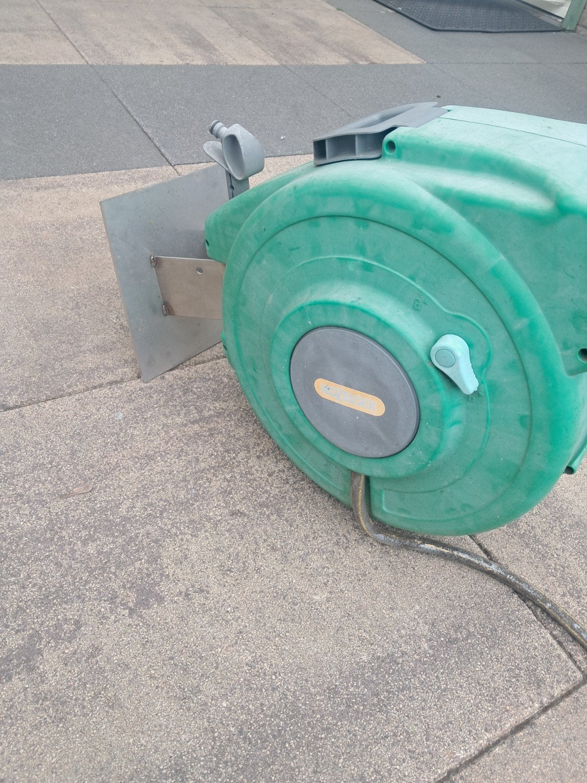 hozelock slanghaspel, rolt automatisch op, 20m slang, Tuin en Terras, Ophalen of Verzenden