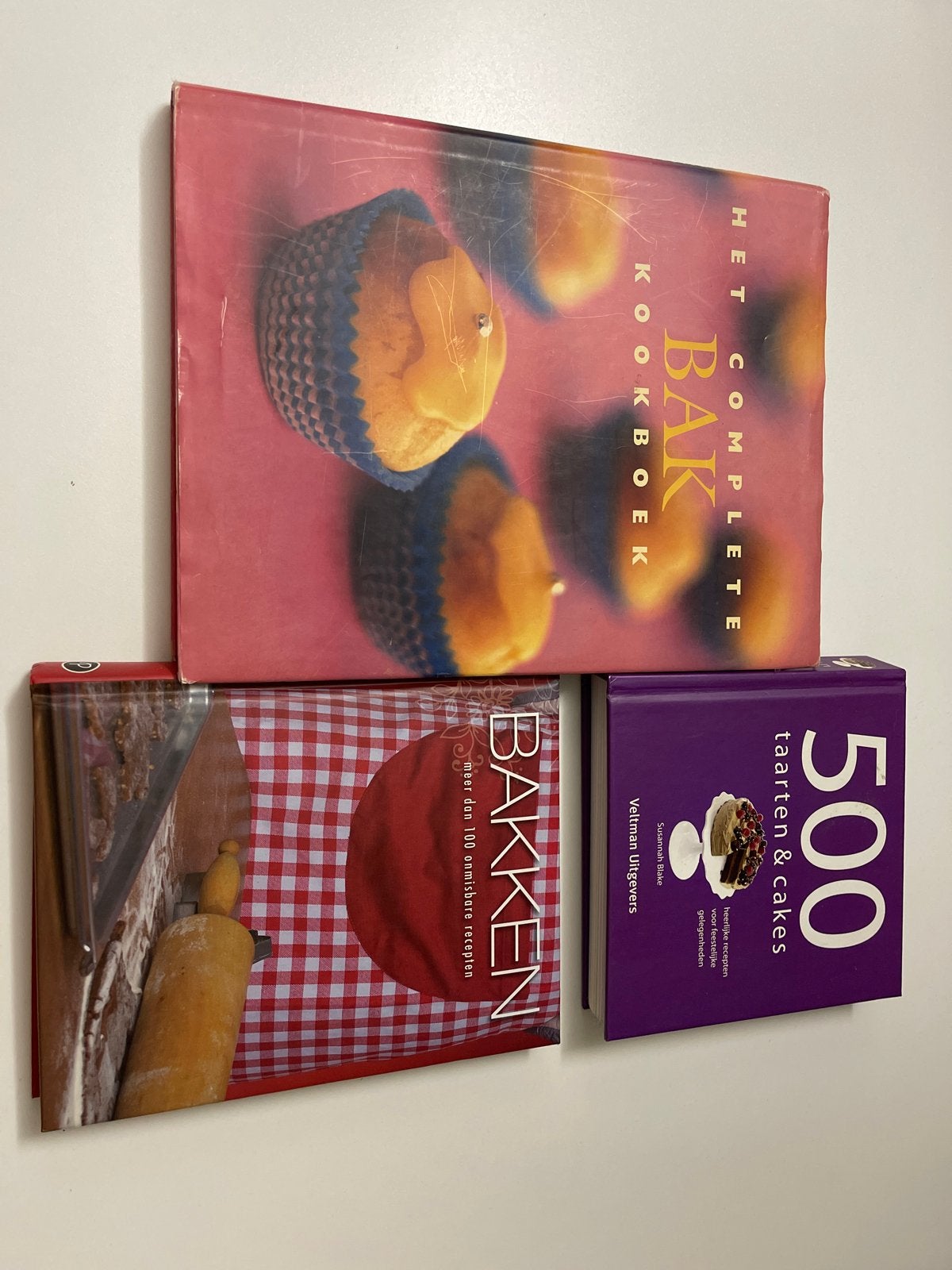 Bakboeken: Het Complete Bak Kookboek, Bakken, 500 Taarten &, Ophalen of Verzenden, Gelezen, Europa, Taart, Gebak en Desserts