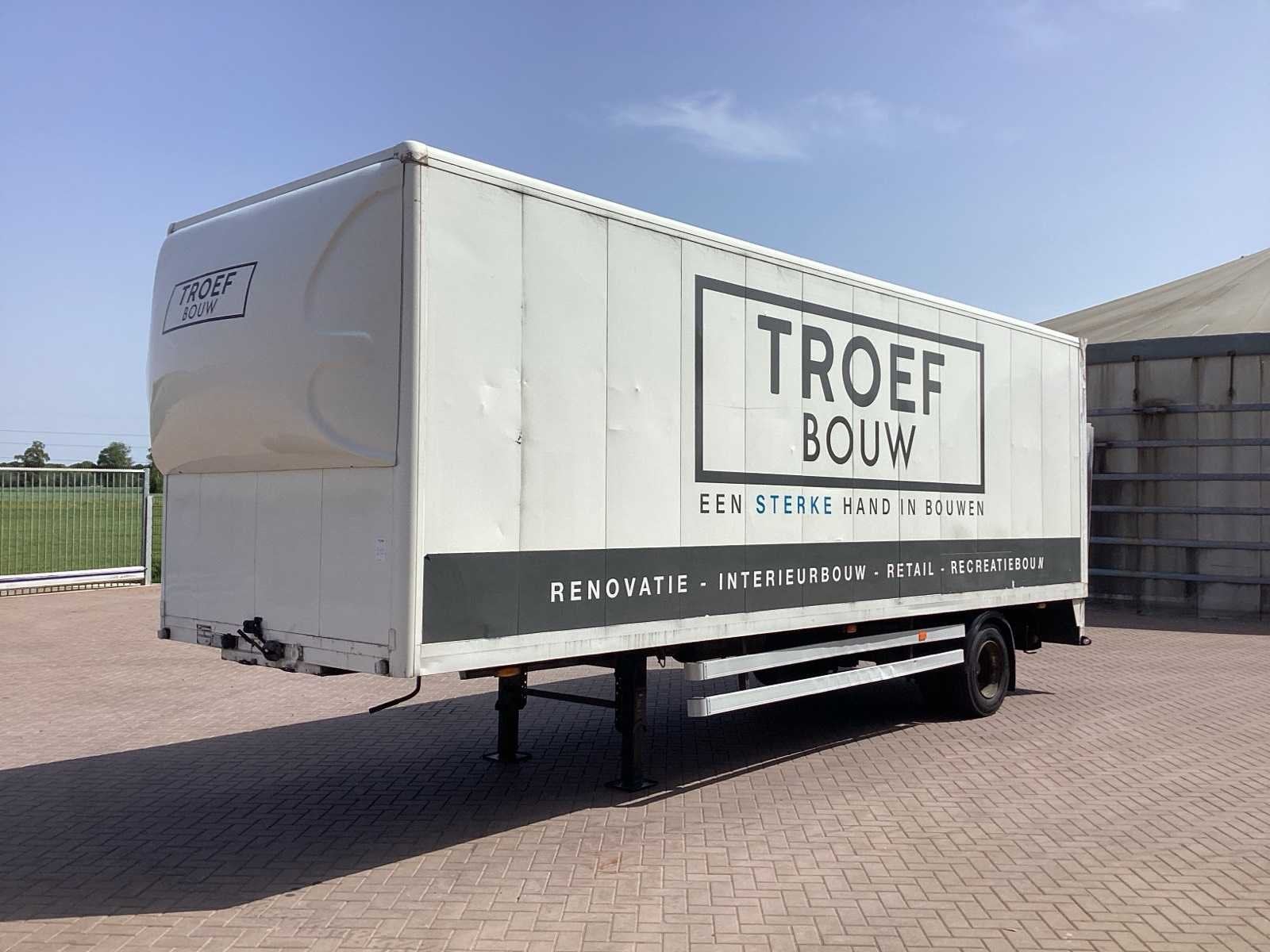 2000 doornwaard be oplegger 7 ton Oplegger, Auto's, Overige brandstoffen, Origineel Nederlands, Bedrijf, Aanhangers en Opleggers