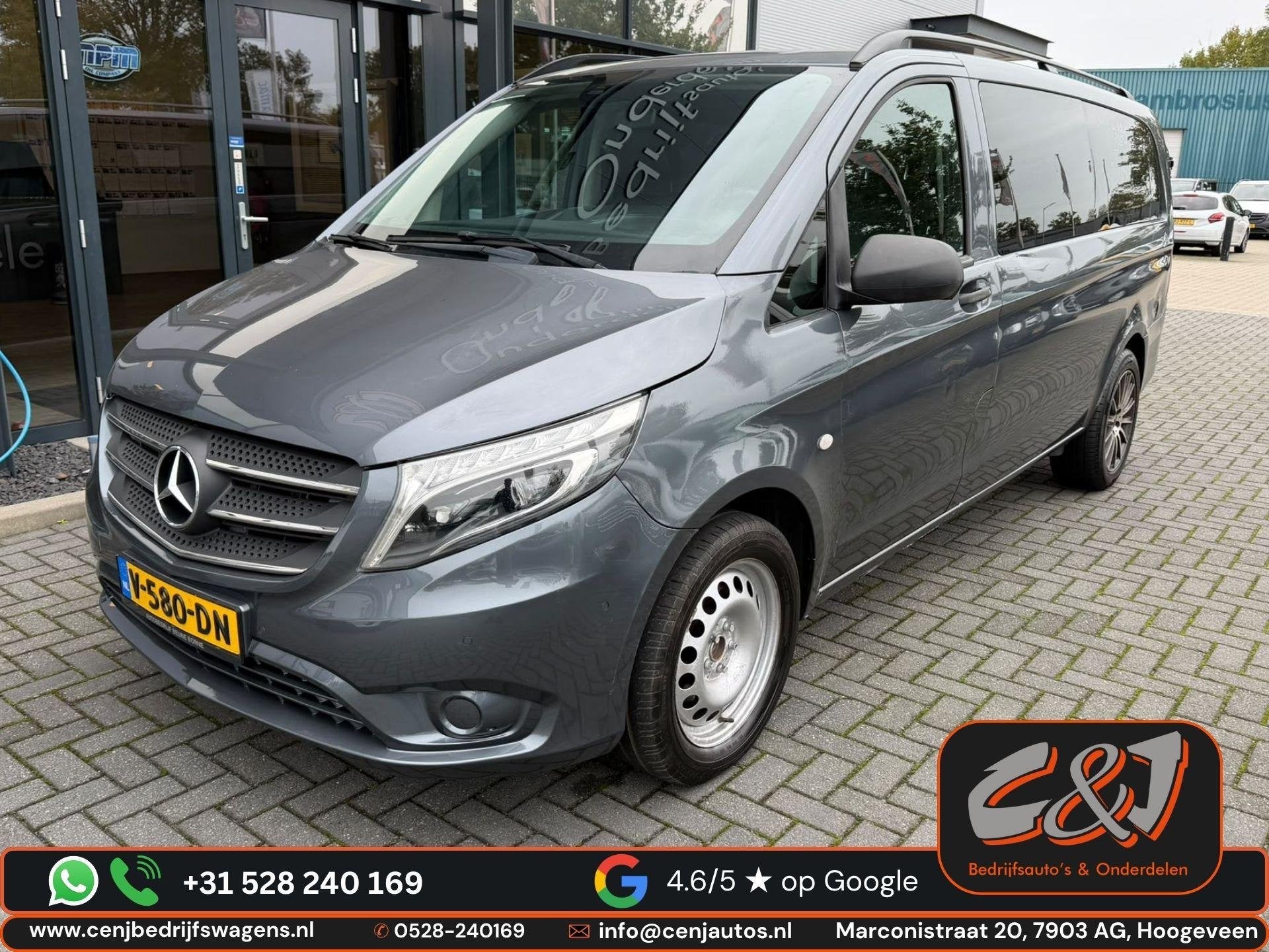 Mercedes-Benz Vito 116 CDI Extra Lang DC Comfort export/scha, Automaat, Gebruikt, Euro 6, 4 cilinders