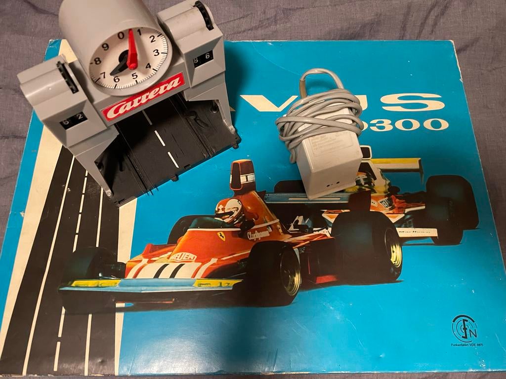 Carrera racebaan met trafo en rondeteller, Carrera, Ophalen of Verzenden, Elektrisch, Racebaan
