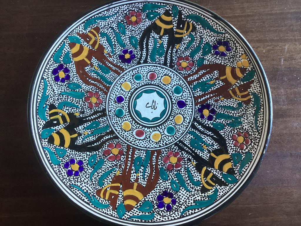 Groot Marokkaans Wandbord Safi, Ophalen