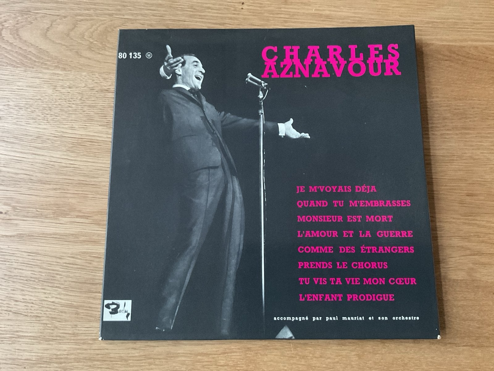 Charles Aznavour - Je M'Voyais Déjà (EP), Ophalen of Verzenden, Gebruikt, 10 inch