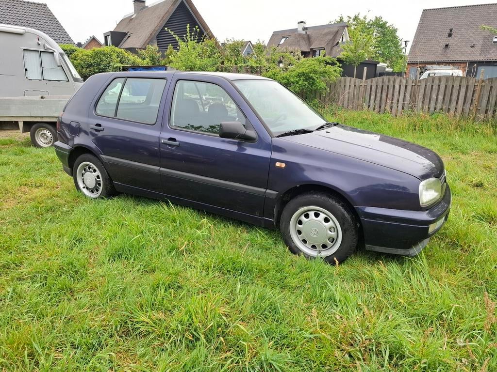 Volkswagen Golf 1.6 CL 55KW 1996 Blauw 60300 km!! Uniek, Auto's, Volkswagen, Particulier, Golf, Benzine, Hatchback, Handgeschakeld