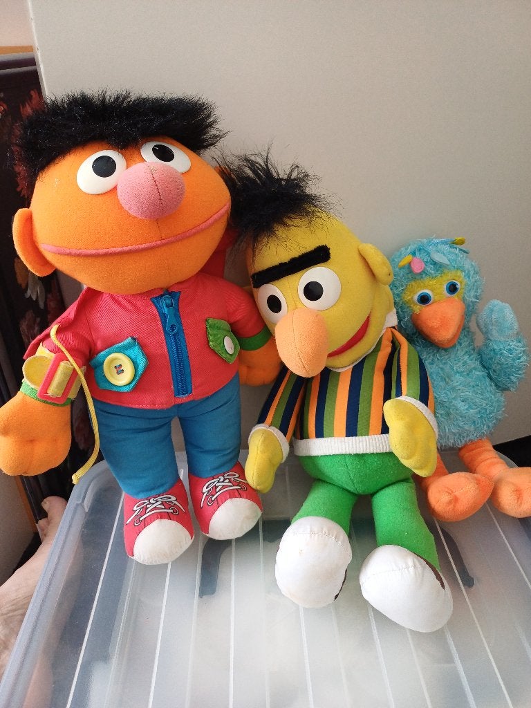 bert en ernie, Gebruikt, Overige karakters, Overige typen, Ophalen of Verzenden