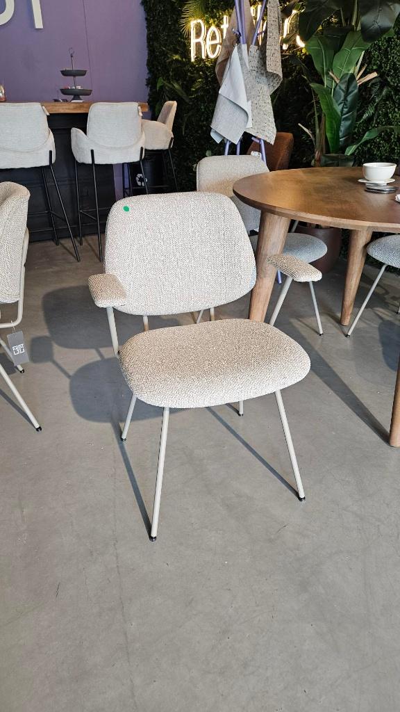 Set 4 eetkamerstoelen Showmodellen van 596,-, Ophalen, Japandi, Overige kleuren, Nieuw
