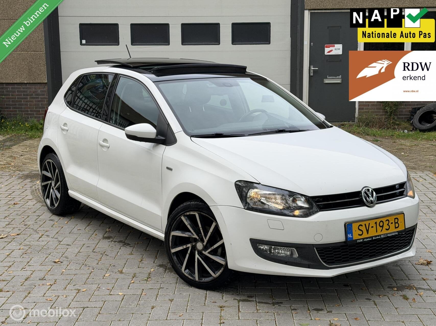 Volkswagen Polo 1.2 Easyline PANO|CRUISE|APK NIEUW|CLIMA, Auto's, Voorwielaandrijving, Euro 5, 967 kg, 60 pk