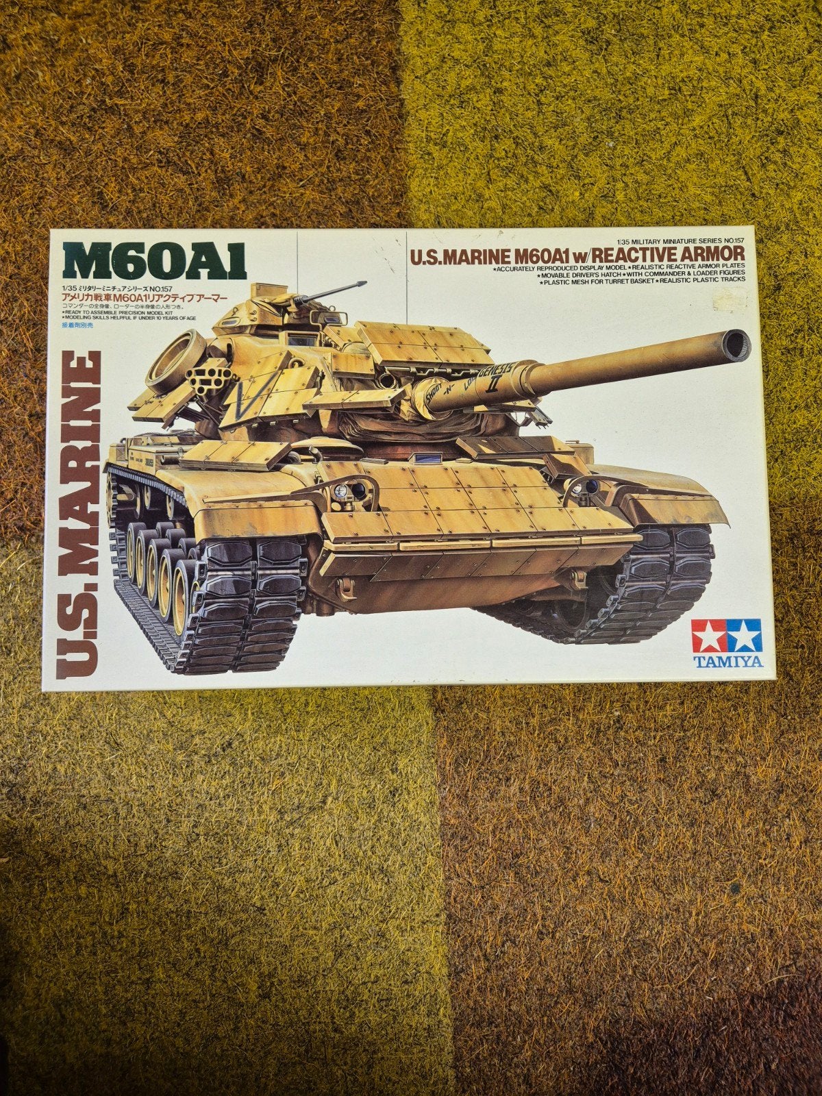 Tamiya U.S. Marine M60A1, Tank, 1:32 tot 1:50, Nieuw, Ophalen of Verzenden