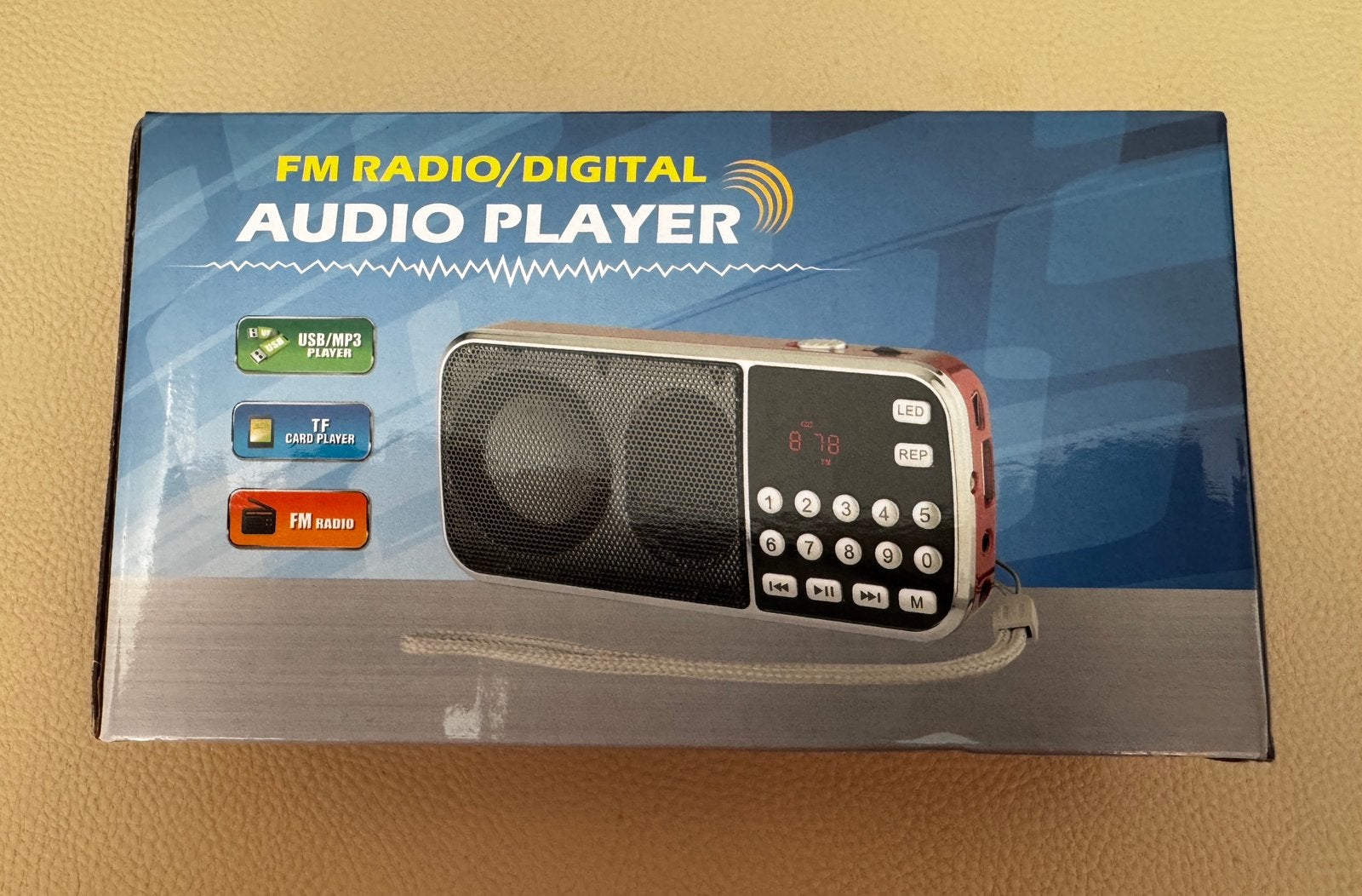 Draagbare FM/AM-radio en MP3-speler, Ophalen of Verzenden, Nieuw