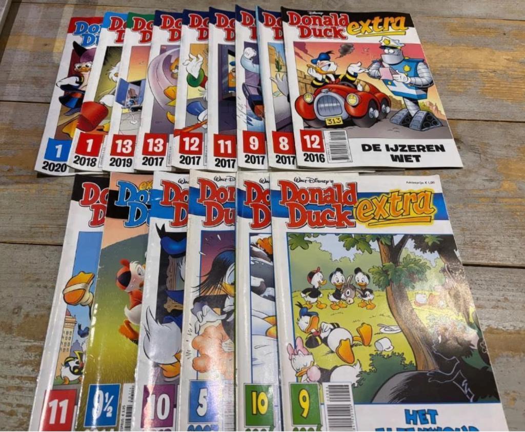Donald Duck diverse weekbladen, diverse jaren!, Boeken, Strips | Comics, Zo goed als nieuw, Meerdere comics, Europa, Ophalen of Verzenden