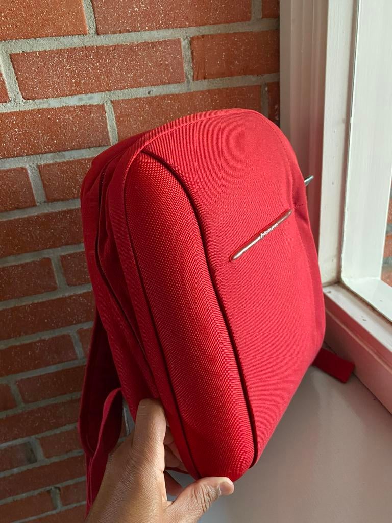 Samsonite rugtas klein voormaat rood, Sieraden, Tassen en Uiterlijk, Tassen | Rugtassen, Ophalen of Verzenden, Zo goed als nieuw