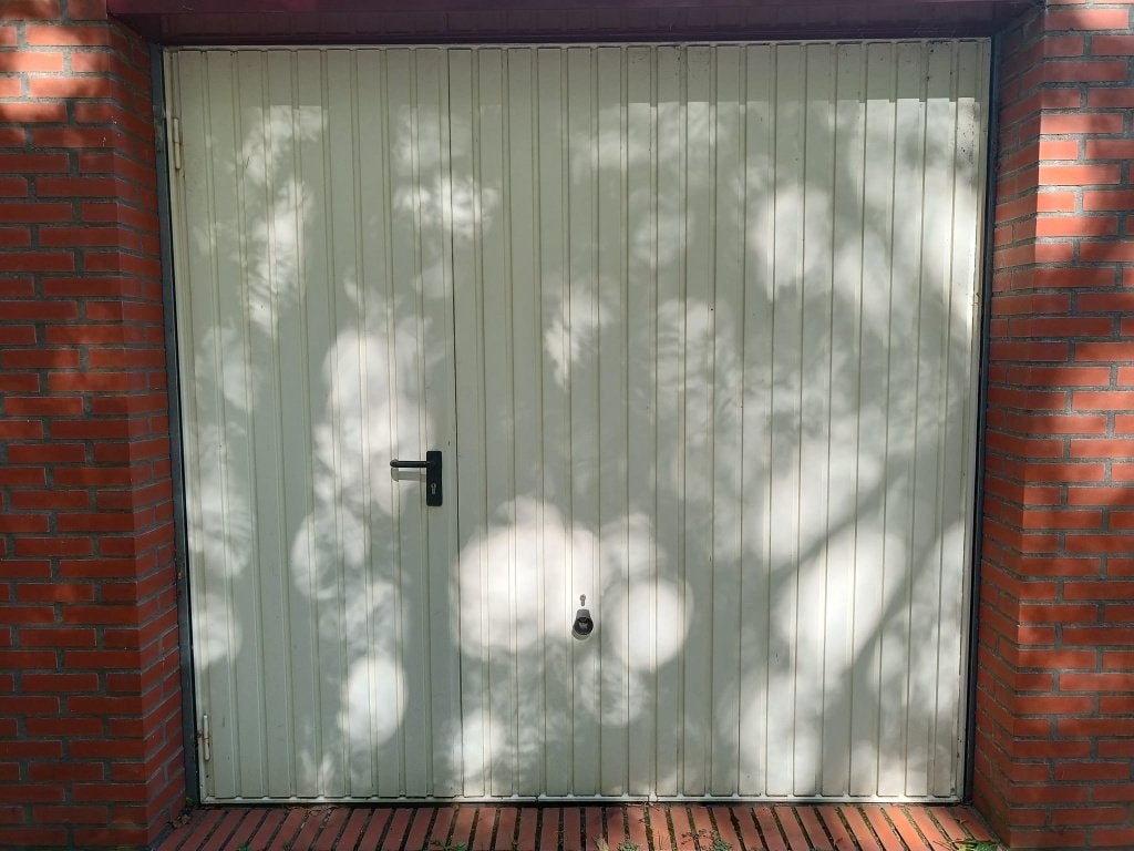 Garagedeur Hörmann N80, Ophalen, Gebruikt, Garagedeur, Metaal