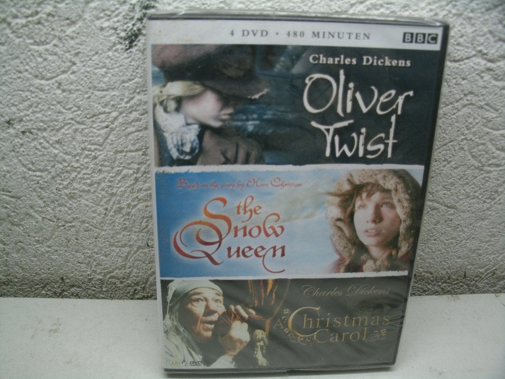 dvd 225k oliver twist _ oa snow queen /christmas carol, Alle leeftijden, Ophalen of Verzenden, Zo goed als nieuw