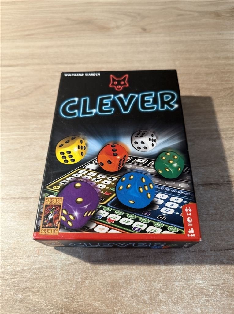 Clever - 999 games - S7005, Ophalen of Verzenden, Zo goed als nieuw