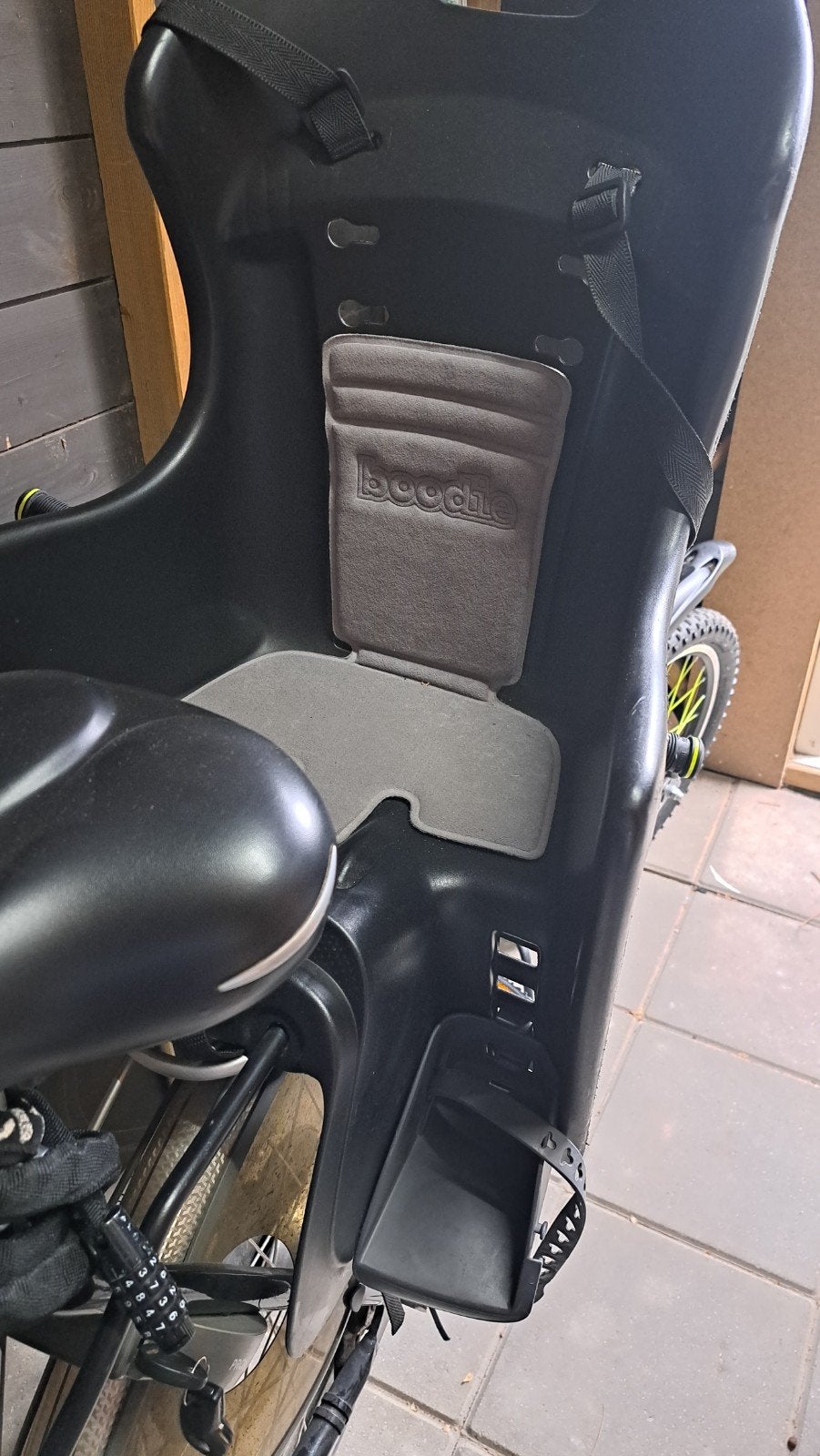 Boodie achterzitje voor de fiets, Ophalen, Achterzitje, 9 t/m 18 kg, Boodie