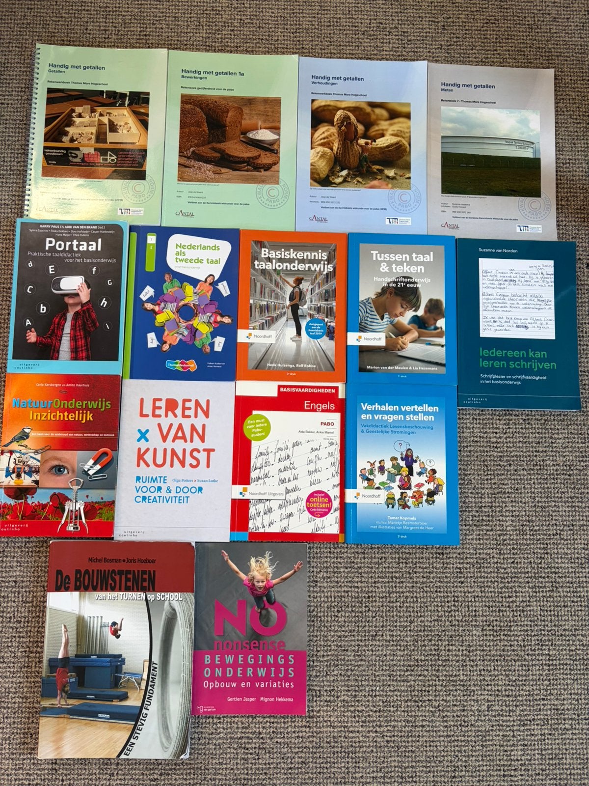 Verschillende pabo studieboeken!, Boeken, Ophalen of Verzenden, Alpha, Zo goed als nieuw, HBO