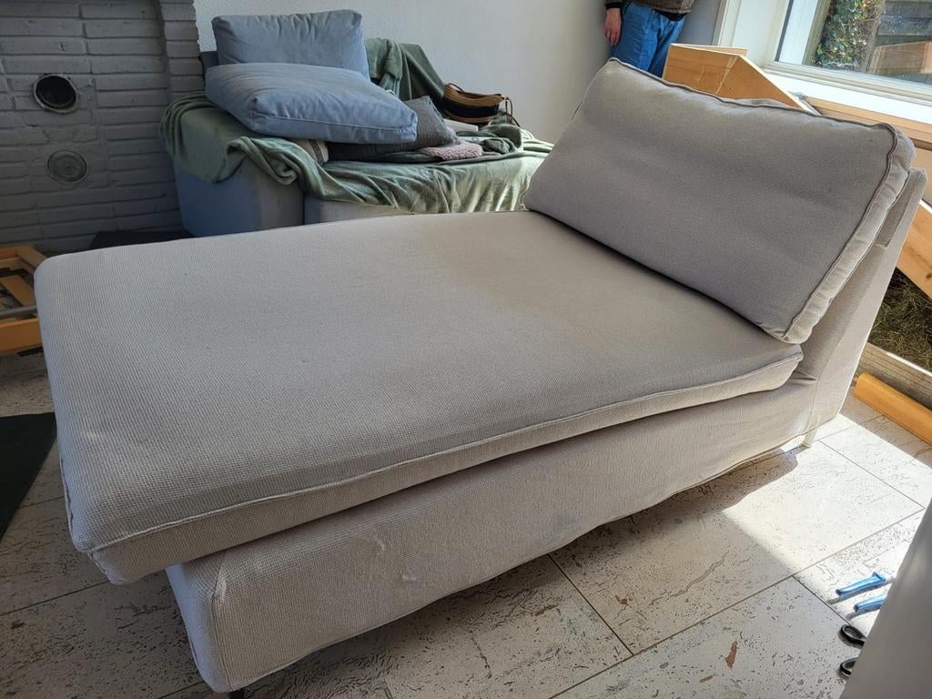 Ikea Kivik Hillary Beige lekker bankje, Gebruikt, Beige, Tweepersoons, 140 cm