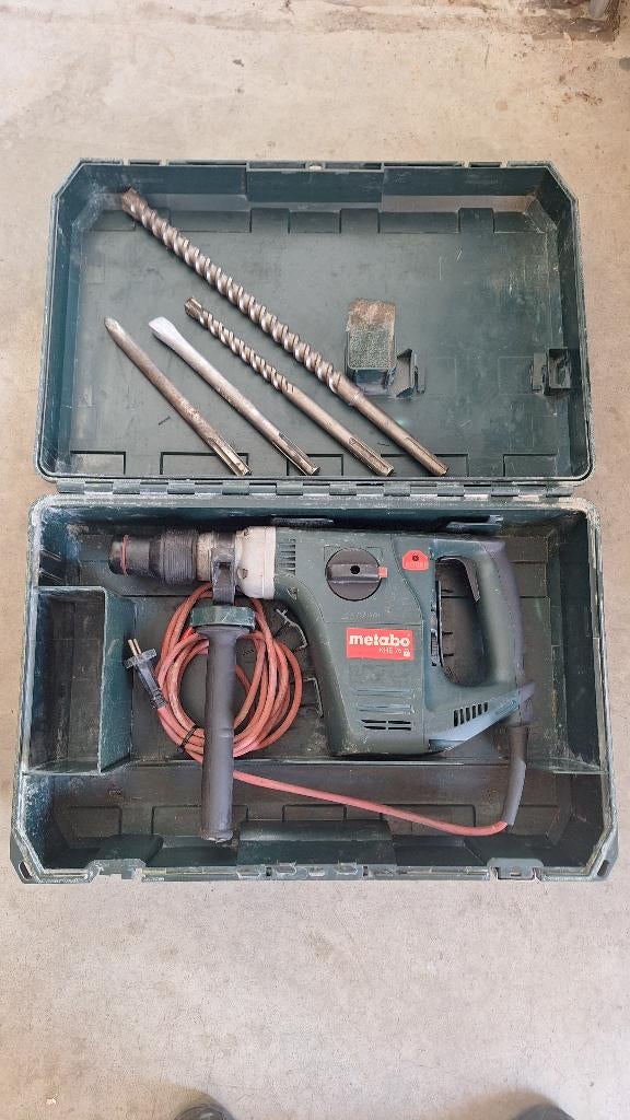 Metabo KHE 75 SDS MAx sloophamer breekhamer boorhamer, ., Ophalen of Verzenden, Zo goed als nieuw, .