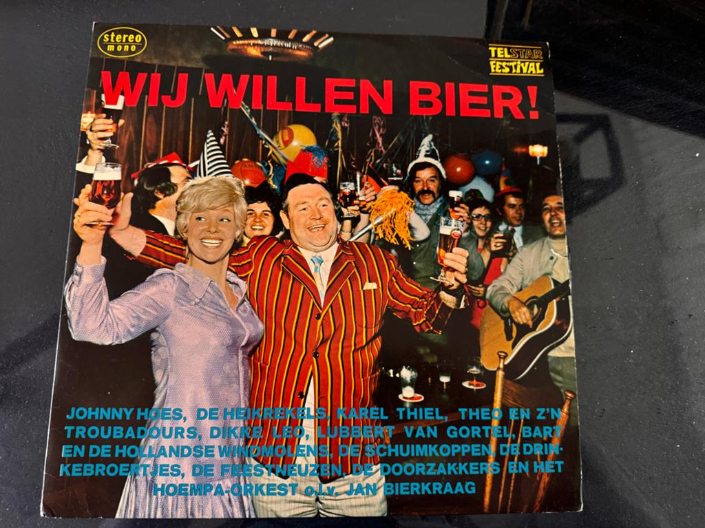 Wij Willen Bier! - Diverse Artiesten LP (Telstar Festival), Ophalen of Verzenden, Zo goed als nieuw