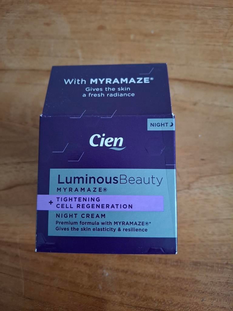 Nieuwe Cien Luminous nachtcrème met Myramaze, Sieraden, Tassen en Uiterlijk, Uiterlijk | Gezichtsverzorging, Ophalen of Verzenden