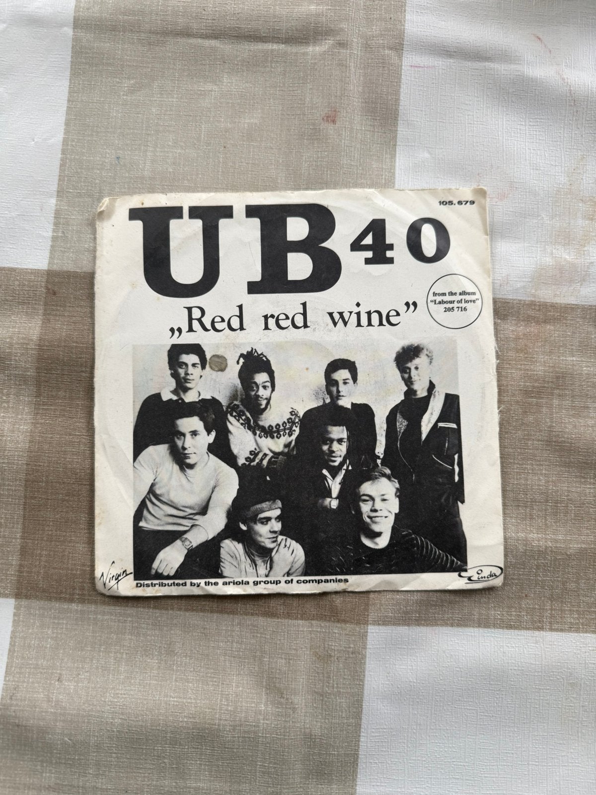 UB40 Red red wine, Ophalen, Zo goed als nieuw, Pop