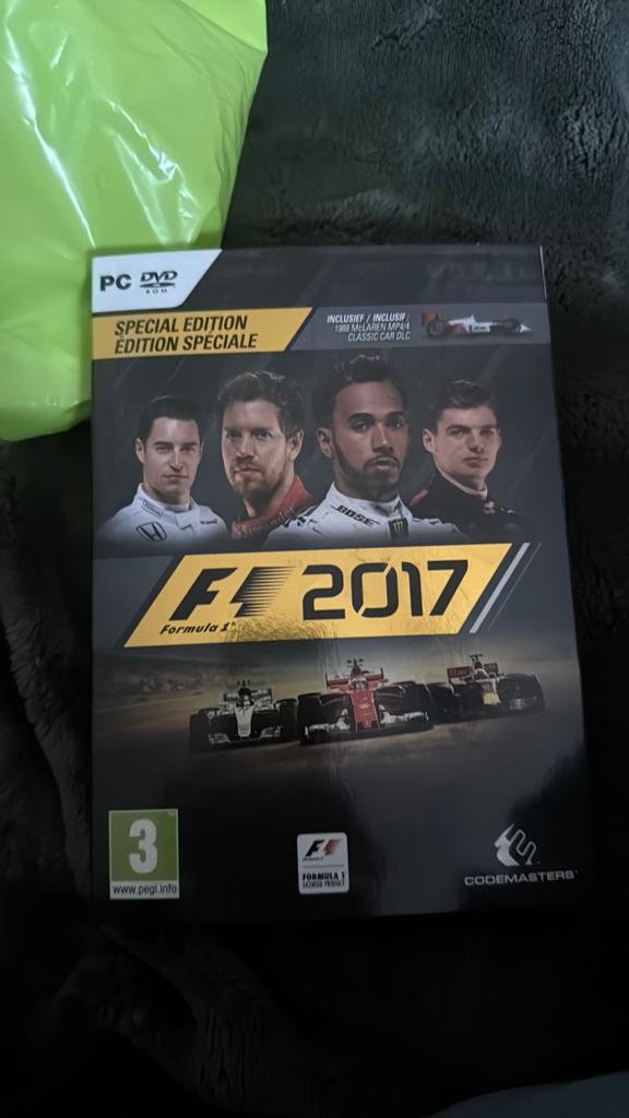 F1 2017 - Special Edition, Ophalen, 1 speler, Racen en Vliegen, Zo goed als nieuw