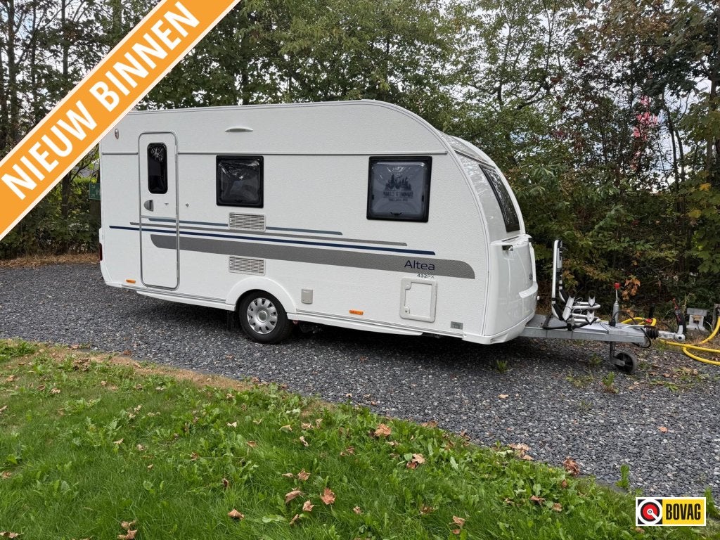 Adria Altea 432 PX mover, voortent of luifel, Caravans en Kamperen, Treinzit, Tot en met 4, Schokbreker, 1000 - 1250 kg